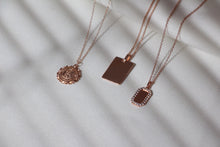 Load image into Gallery viewer, Flower Coin Necklace